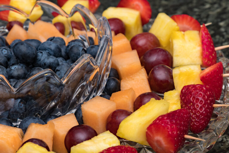 Cut fruit arrangement