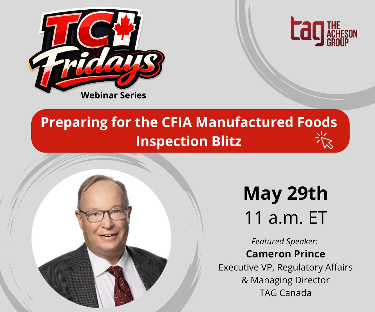 TAG Canada webinar