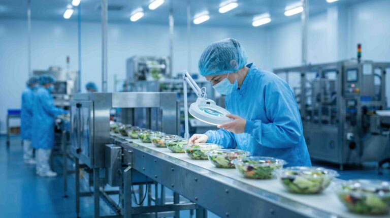 Inspecting Salad
