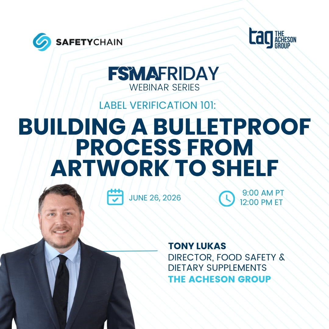 FSMA Friday - June 2026